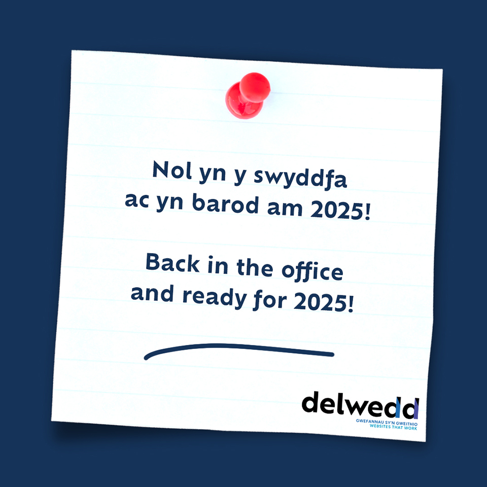 poster nol yn swyddfa